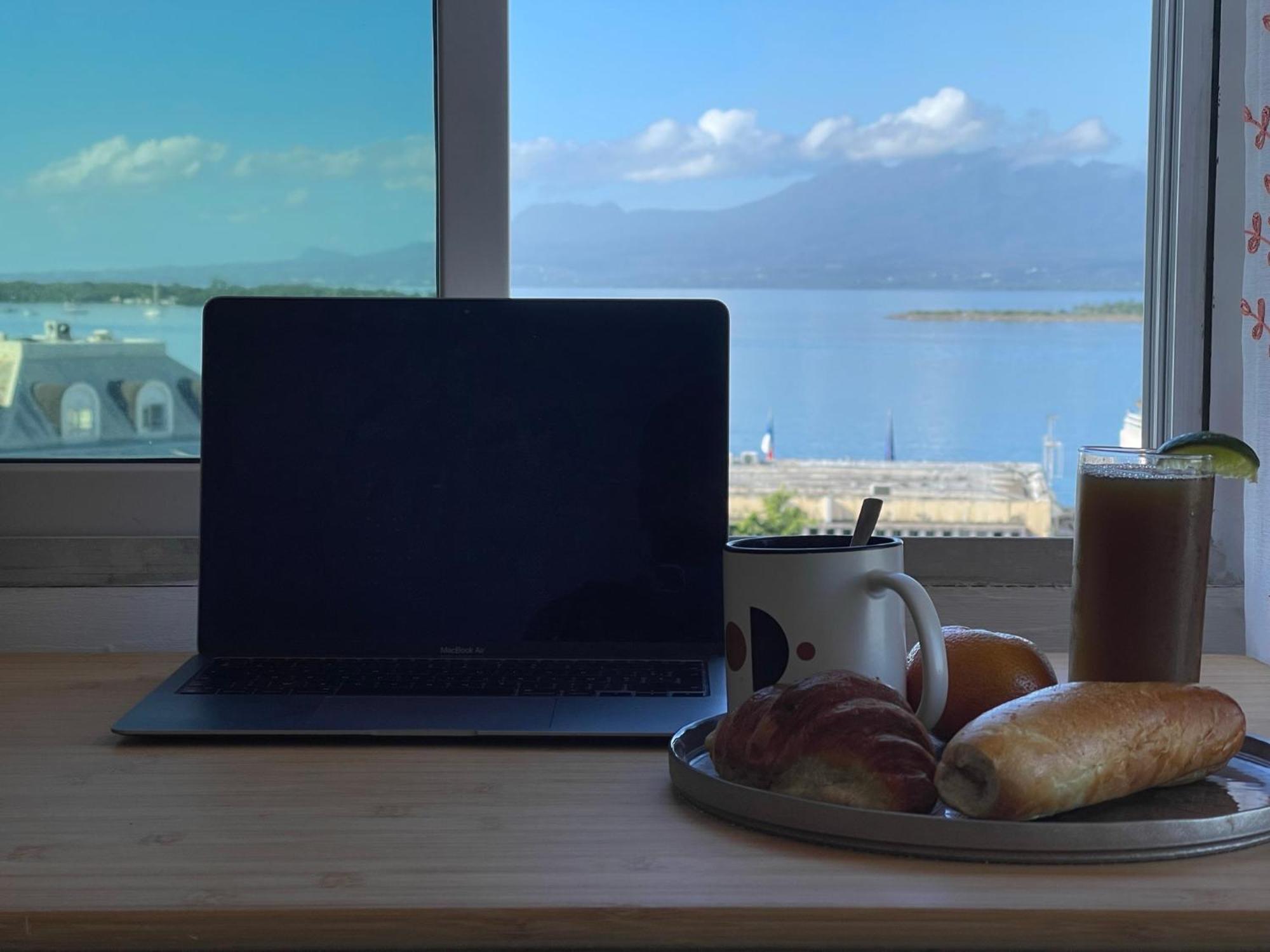 Penthouse Seaside 10 Min Port, Croisiere Et Aeroport Lejlighed Pointe-à-Pitre Eksteriør billede