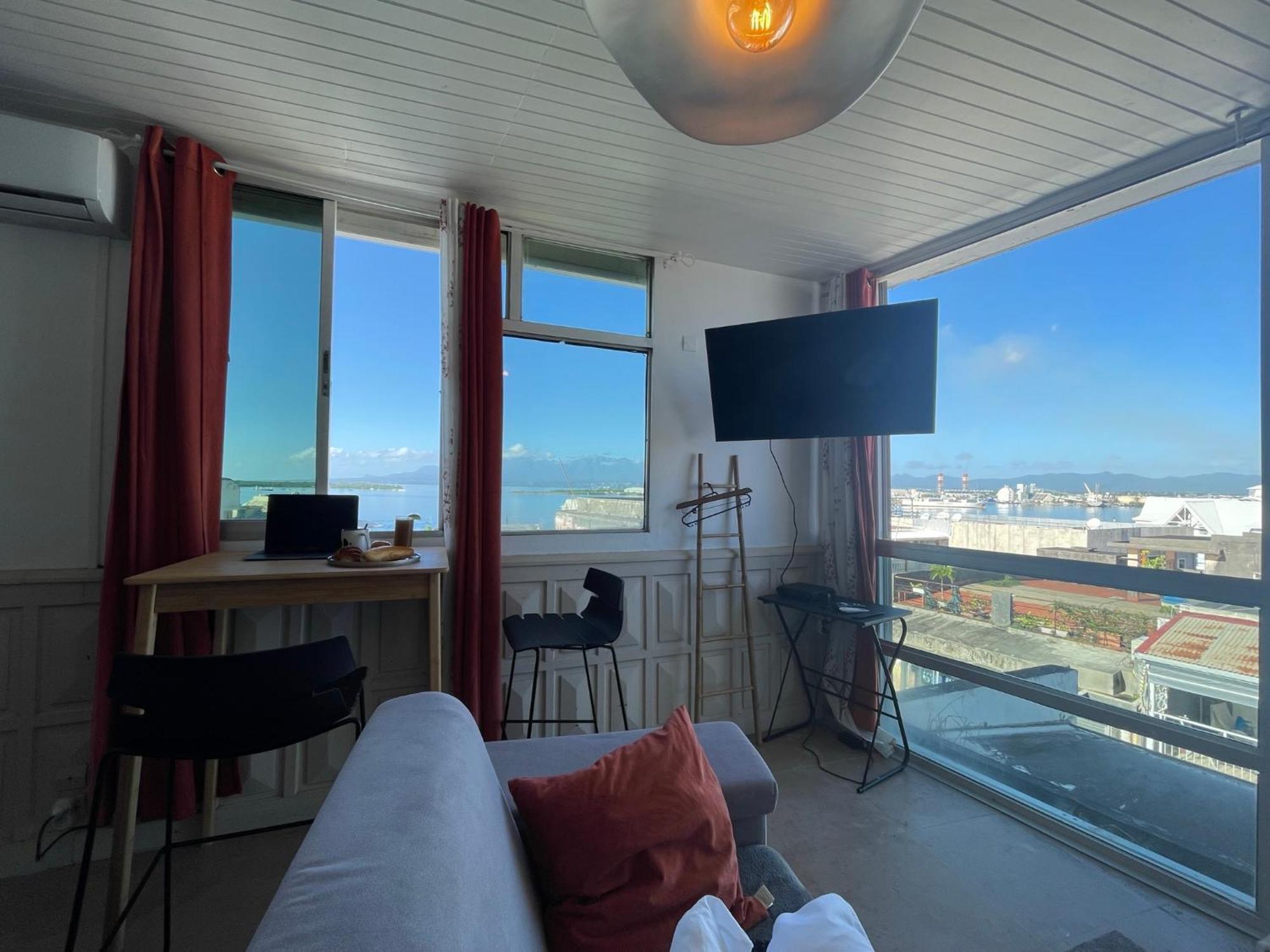 Penthouse Seaside 10 Min Port, Croisiere Et Aeroport Lejlighed Pointe-à-Pitre Eksteriør billede